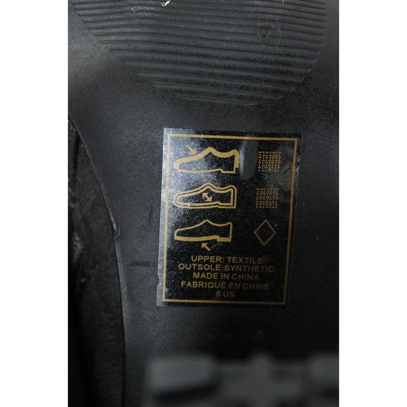 Leila Stone Rayne Suede Lace Up Zip Tall Boots Women 6 Block Heel 3.5" Dark Gray - Picture 10 of 15